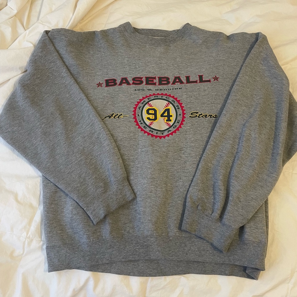 AMERICAN EAGLE vintage baseball sweatshirt